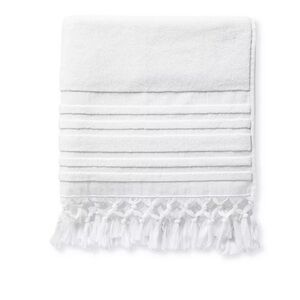 Serena & Lily Healdsburg Bath Towel, White, NWT